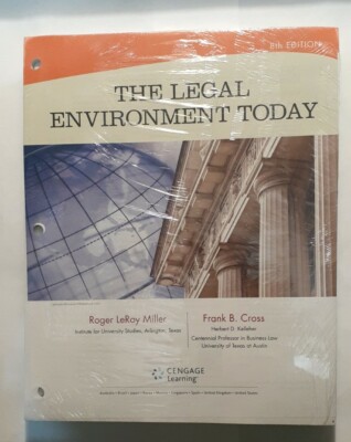 The Legal Environment Today 8th Edition Loose Leaf