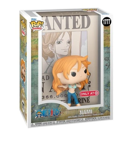 Funko Pop! One Piece Nami Wanted Poster #1777 Target Exclusive