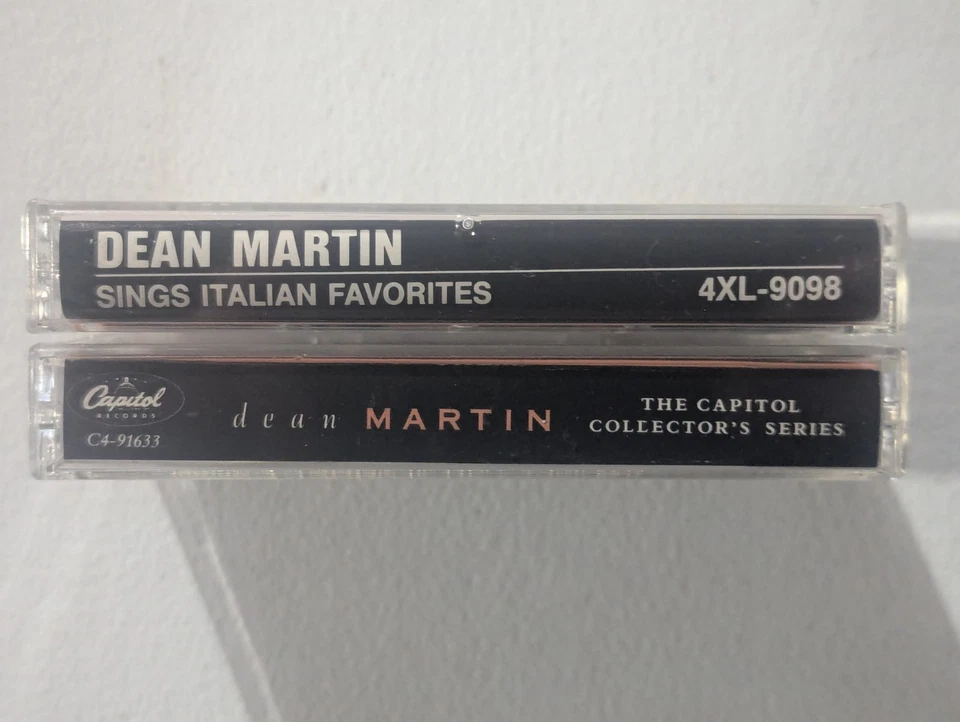 DEAN MARTIN Cassette Tape Lot/2: Sings Italian Favorites, Collector's Series - Image 3 of 4