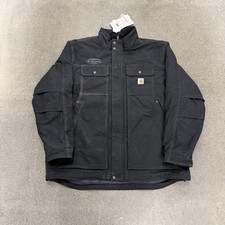 Carhartt Black Duck Canvas Jacket Lined 2XL NWT