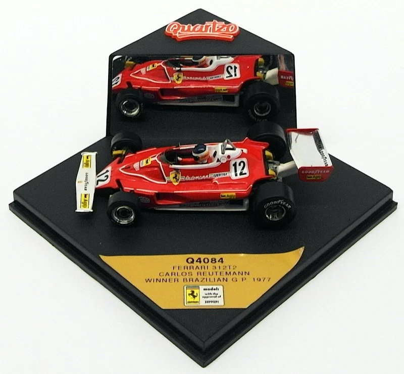 Quartzo 1/43 Scale Q4084 - F1 Ferrari 312 T2 Winner Brazilian GP '77 C.Reutemann - Image 3 of 4