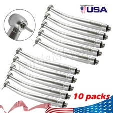 10 Dental High Speed Handpiece Pedo Pediatric Mini Small Head 4 Holes NSK Style