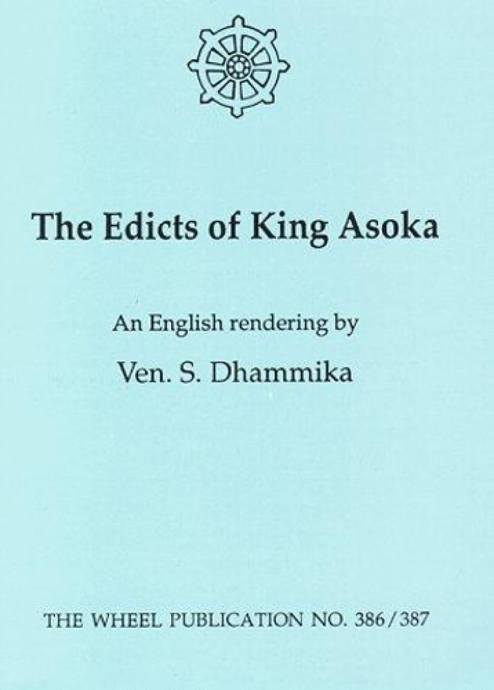 Edicts of King Asoka by Shrvasti Dhammika NEW Free UK Delivery - Image 5