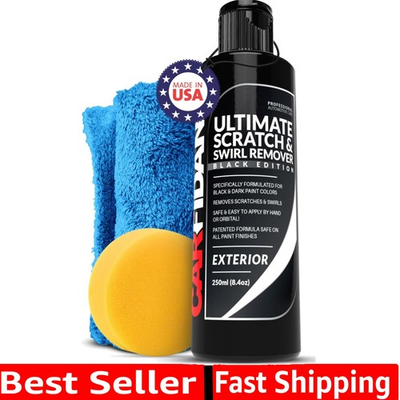 #ad #ad Polishing Compound for Black Cars Scratch Repair Kit with Chemicals $48.44