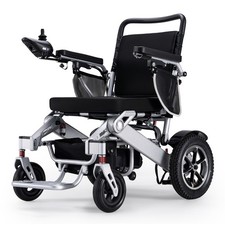 Update Lightweight Foldable Electric Wheelchair All Terrain 25 Miles Range