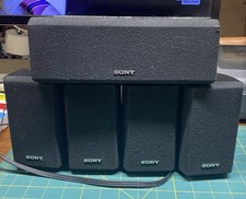 Sony SS-MSP75 Surround Sound Speakers 4  SS-CNP75 Center Speaker Tested