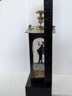 Vintage MCM Large Metal and Glass Liquor Decanter Music Box — photo 8