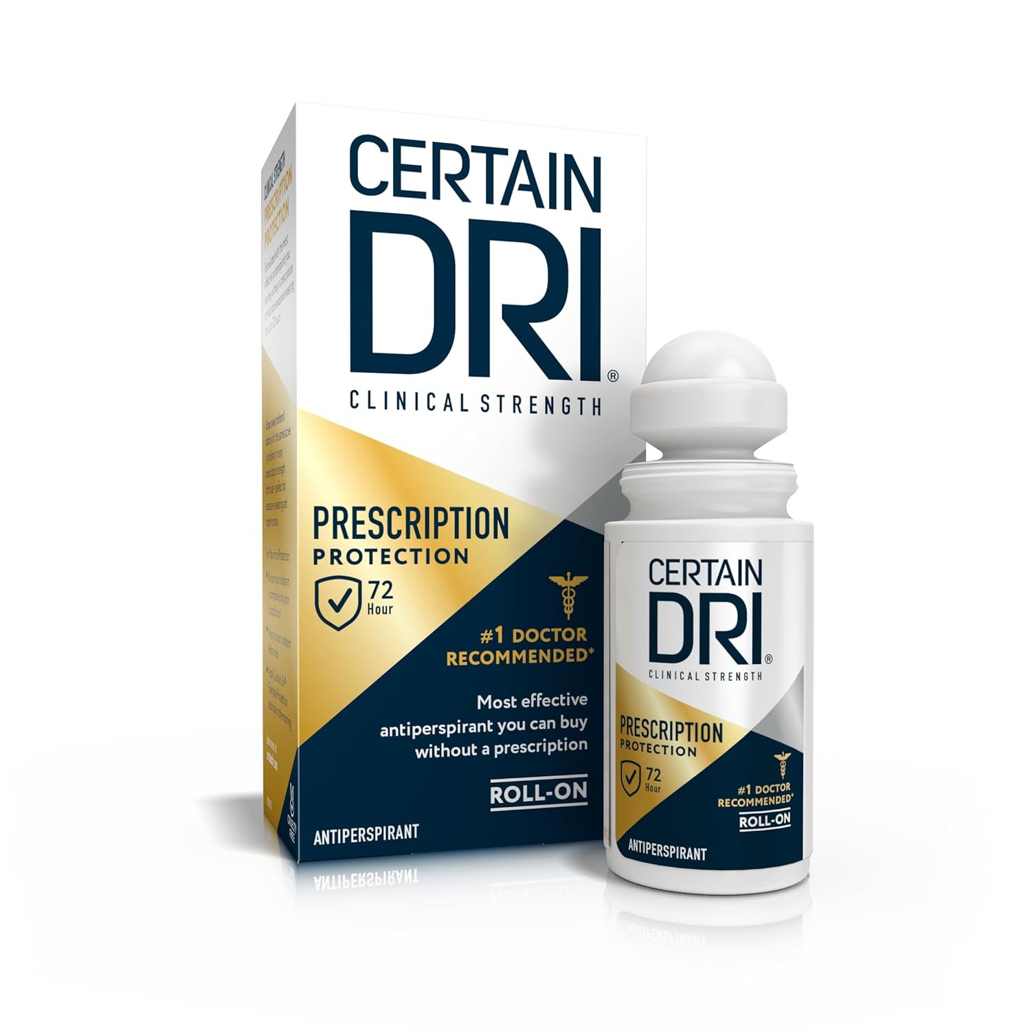Certain Dri Prescription Strength Clinical 1.2 Fl Oz (Pack of 1) 