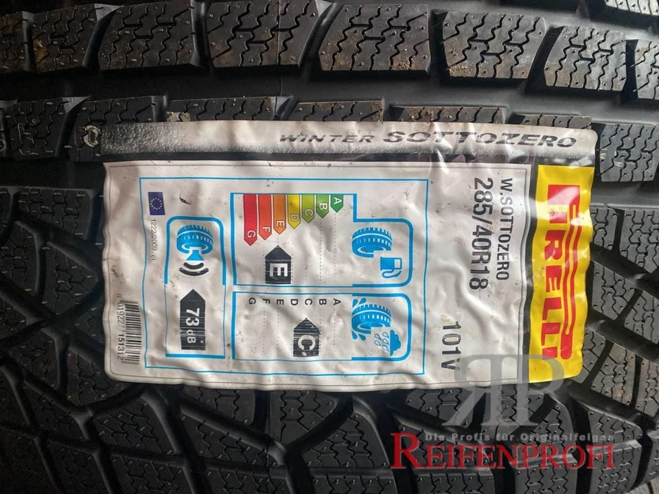 Pirelli Sottozero W240SZ 285/40 R18 101V WInterreifen DOT 2014 - Bild 2 von 4