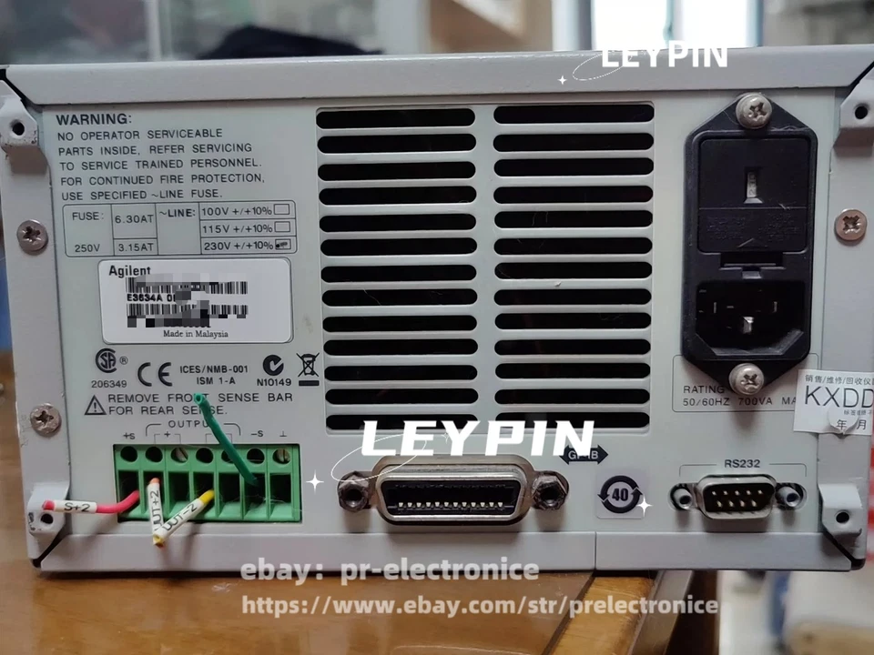 1 PCS Keysight E3634A 200W DC Power Supply 0-25V, 7A / 0-50V, 4A *IW#pr - Image 4 of 4