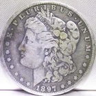 1897 O Morgan Silver Dollar