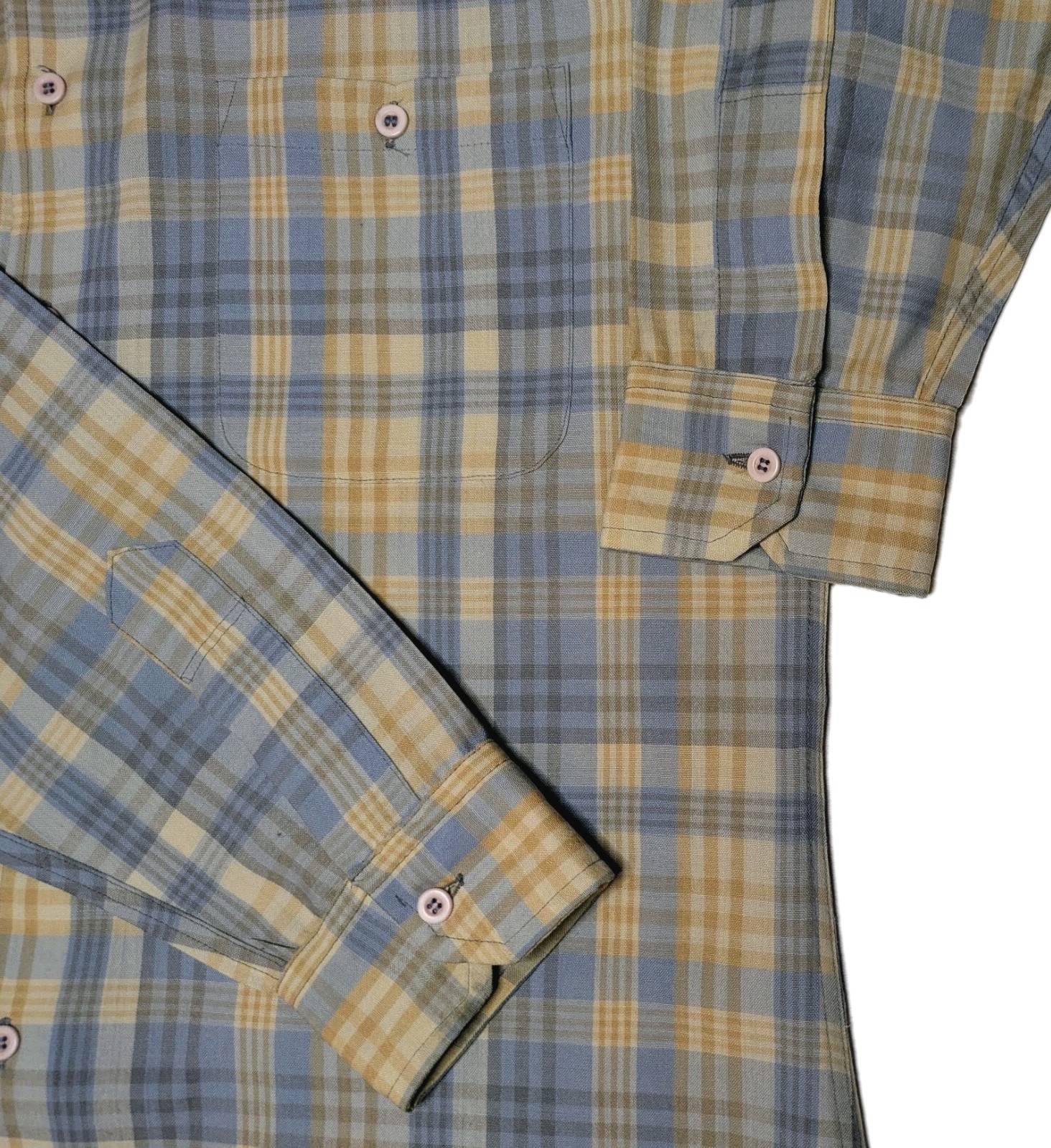 Pendleton Vintage Western Wool Button Up Shirt Me… - image 8