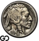 1924-S Buffalo Nickel, Better Date San Francisco Issue
