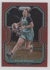 2021 Panini Prizm WNBA Red Prizm 18/299 Kylee Shook #66 3hd