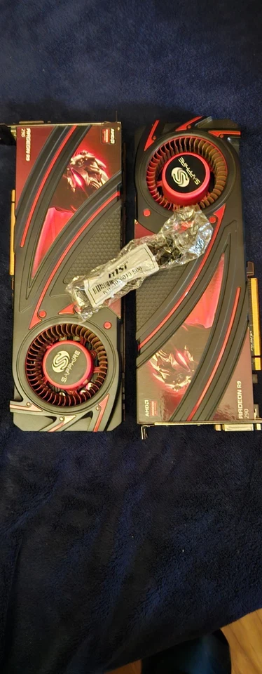 Dos tarjetas gráficas pc AMD 290 X R9 MSI Doble Conexión 4GB Foto 2 de 4