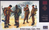 Master Box Mb3512 - 1/35 Britische Truppen Caen 1944 - Neu