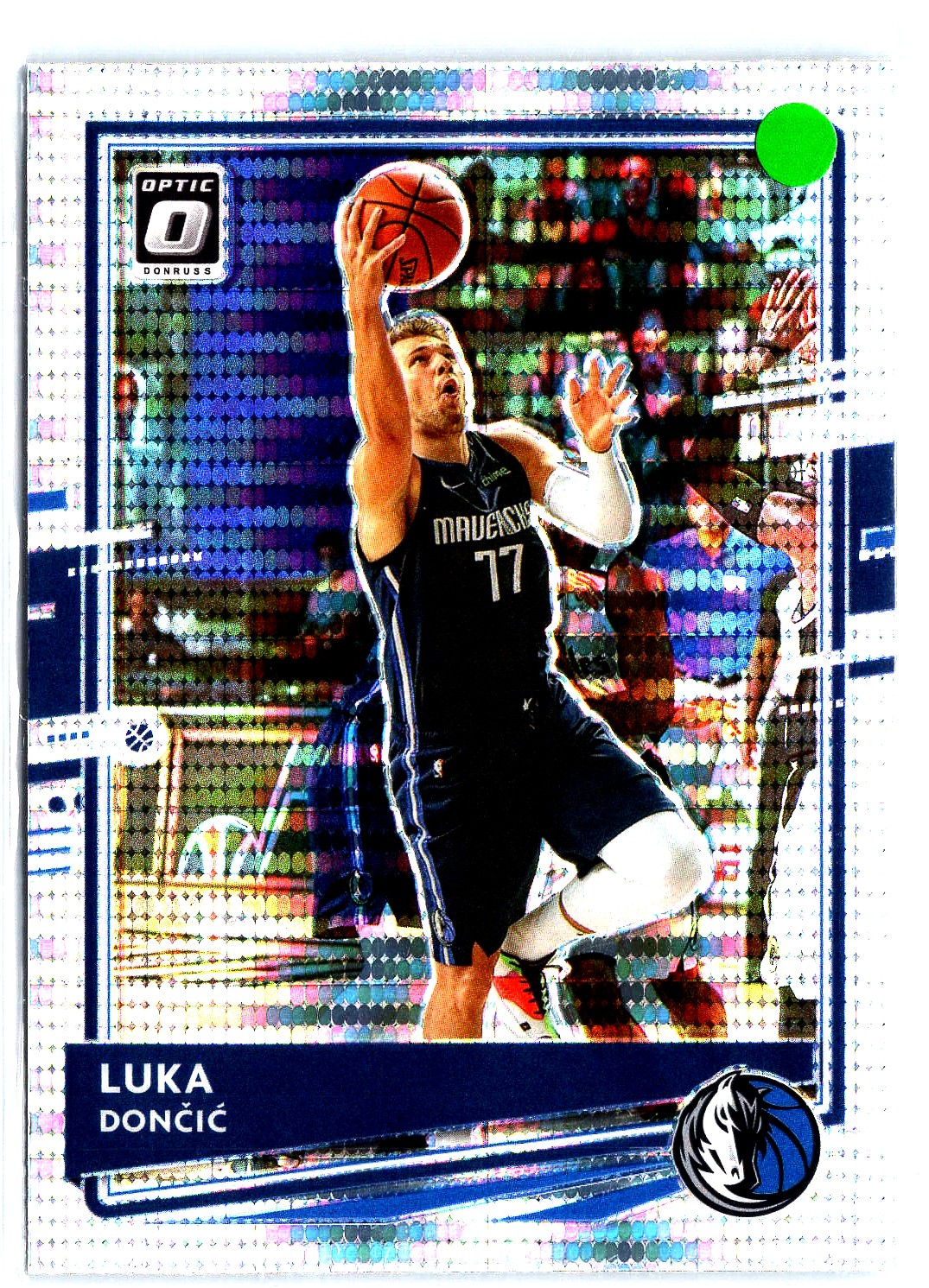 2020 Optic Luka Doncic 86 Silver Pulsar Dallas Mavericks