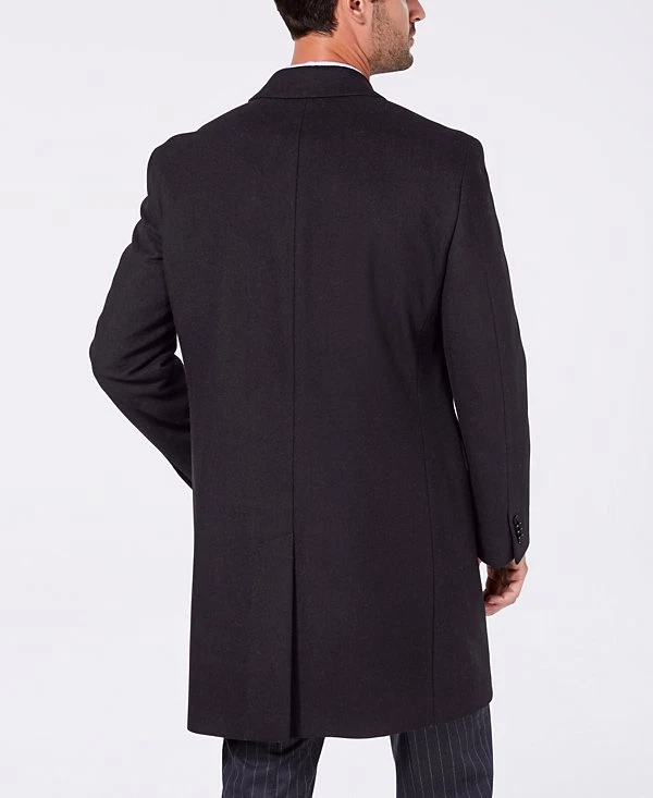Nautica Men's Classic-Fit Batten Overcoat MSRP $395 image 2