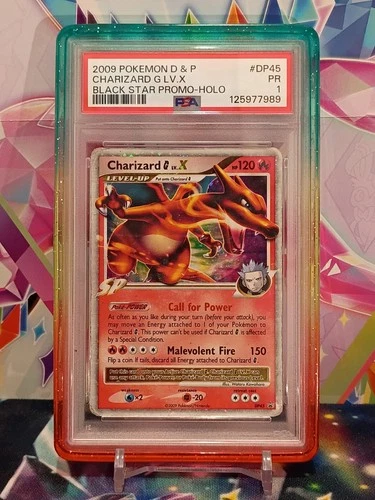 Charizard G LV.X DP45 Black Star Promo Holo 2009 Pokemon PSA 1