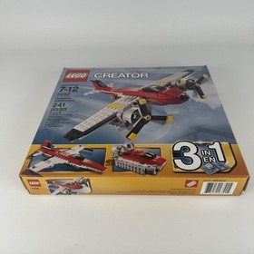 LEGO Creator Propeller Adventures 241 Piece Building Set 7292- COMPLETE