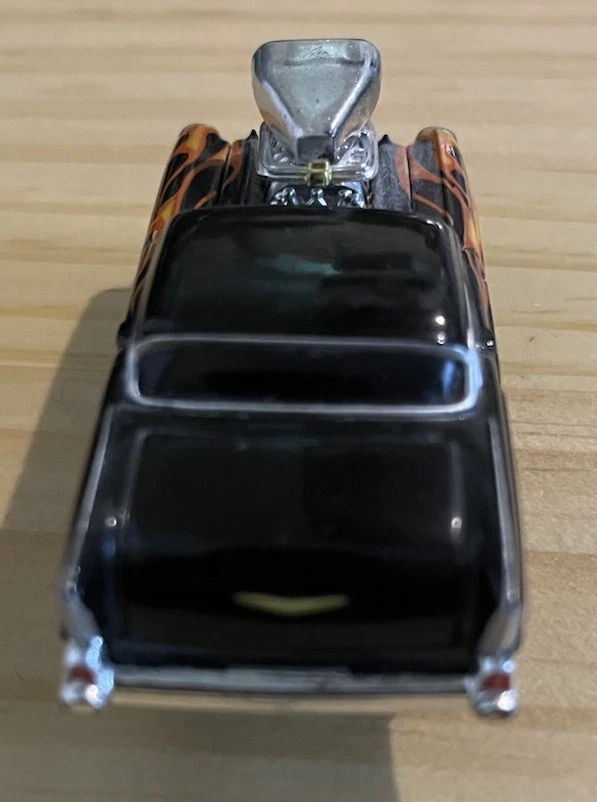 Funline 2001  Muscle Machines  Rubber Tires  Die-Cast  Orange & Black Tone 3 1/8 - Image 4 of 4