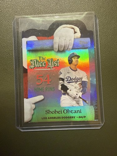2025 Topps Holiday - Making the Nice List Shohei Ohtani #MNL-1