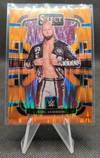 2024 Panini Select WWE Orange Flash Prizm #64 Karl Anderson Wrestling Card