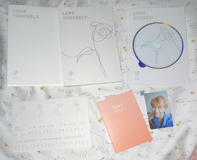 BTS Love Yourself 'Her' Album CD: L Version Everything Included