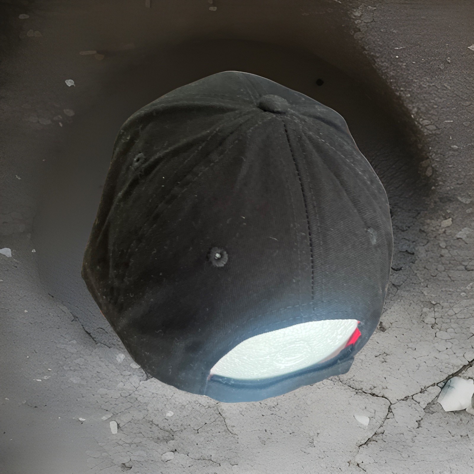 Ingersoll Rand Black Baseball Cap Hat Strapback Embroidered Logo Industrial Co