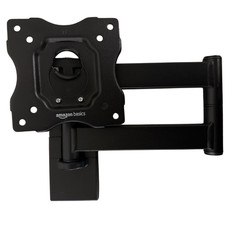 Amazon Basics Monitor Wall Mount Arm Adjustable VESA TV Display Bracket Black