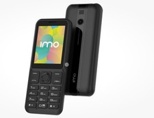 NEW SEALED IMO Dash 4G Unlocked 2.4” Black Button Phone - UK Stock
