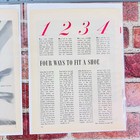1949 The Shoe is the Basis - Original Retro PRINT ARTICLE — photo 5