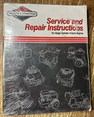 #ad #ad Brigs amp; Stratton Service Repair Instructions 4 Cycle Engines 270962 3 92 SEALED $19.95