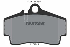 Textar Rear Brake Pads Set For Porsche 911 Boxster Cayman