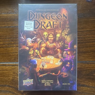 Dungeon Draft Card Game Upper Deck Limited Edition Promo Fantasy Complete VGC