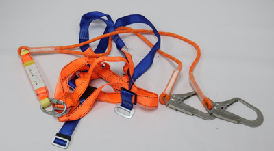EAB-II Body Safety Harness Energy Absorber Double Lanyard Fall Arrest System