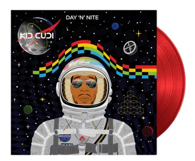 KID CUDI Day 'N' Nite (Nightmare) 7'' Red Vinyl NEW Dot Da Genius Man On The Moon