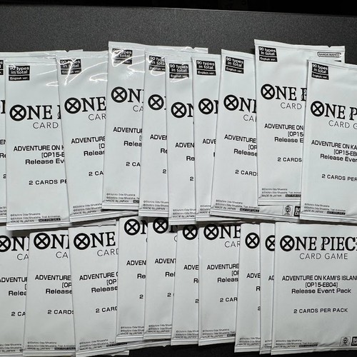 One Piece Card Game Adventure On Kami's Island Release Event 20 Packs English