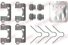 QUICK BRAKE MONTAGE-SATZ BREMSBELÄGE ZUBEHÖR VORNE passend für KIA PICANTO | 109