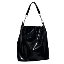 487 00s Comme Des Garcons chain shoulder bag archive rare black unisex