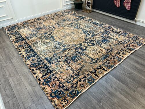 Unique Persian Big Size Rug, Handmade Rug, Oriental Rug, Wool Rug 9.8x12.1 ft - Picture 4 of 12