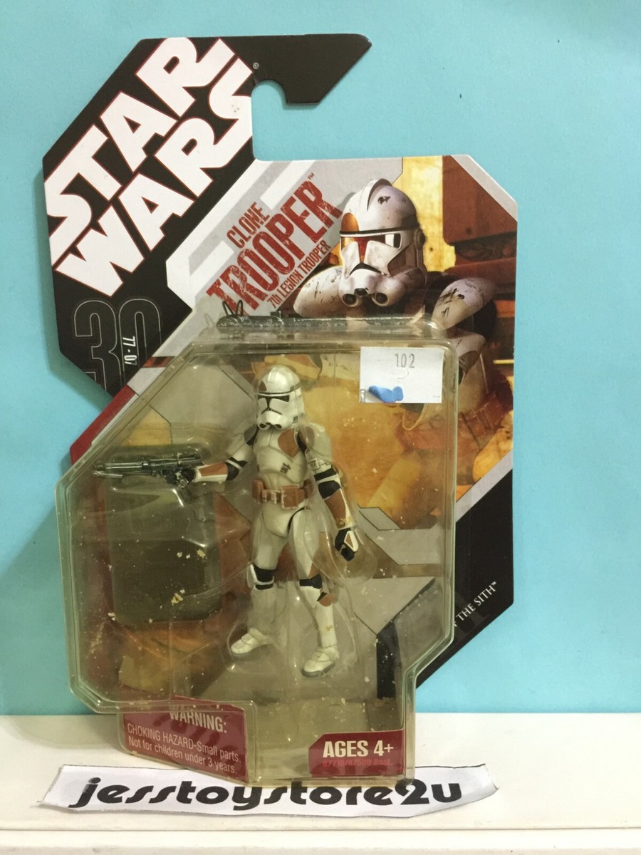 Star Wars Clone Trooper 7th Legion Trooper 30th Anniversary ROTS #49 2007