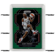 2022 Panini Prizm WNBA - Shey Peddy #94 Green Prizm SP