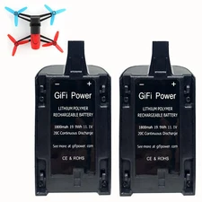 Refuelergy 2x Battery For PARROT Bebop Drone 3.0  Quadcopter UPGRADE 11.1V 20C