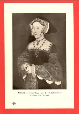 Bildnis der Jane Seymour * Hans Holbein d. J. (1934/35)   [TÜ-1137]