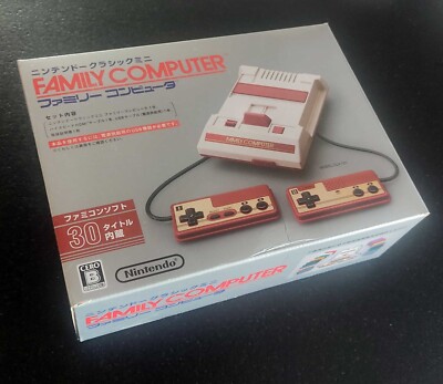 Nintendo Famicom Mini Neu! Family Computer 30 Eingebaute Spiele Japan