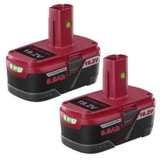 Pack for Craftsman 19.2 Volt 11376 Battery C3 DieHard 130279005 11375 130279003