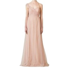 JENNY YOO *Annabelle* Convertible Dress Size 12 BHLDN Anthropologie BLUSH PINK