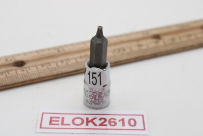 MATCO Toos AXT2M 2mm  1/4'' Drive Metric Chrome Hex/Allen Bit Socket Driver USA