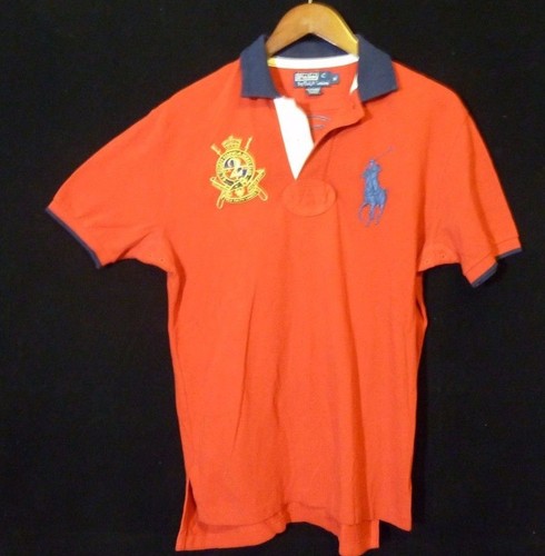 POLO RALPH LAUREN Red COUNTY RIDERS \u0026 JOCKEY CLUB SHIRT SIZE Small | eBay